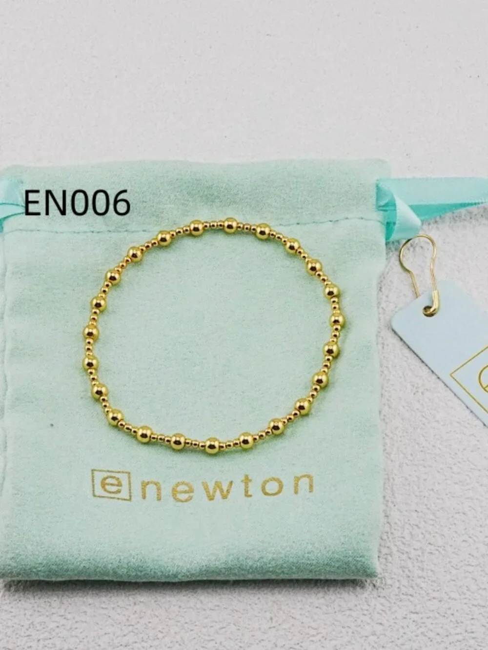 Enewton Gold Single-Strand Bracelet